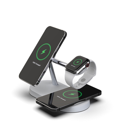Distance 5mm Fast Wireless Charging Stand Zinc Alloy Phone Stand