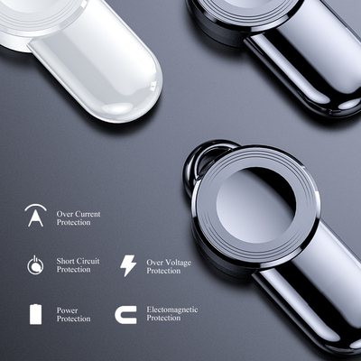 Fast Magnetic Charging 2W Wireless Smart Watch Charger Keychain For Apple Iwtach