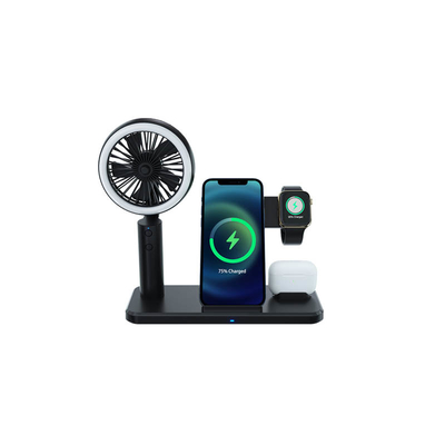 15W Fast Wireless Charging Stand With Fan Light